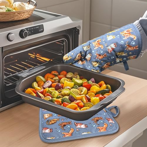 Oven Mitts 1 Pair (32 Ounce)