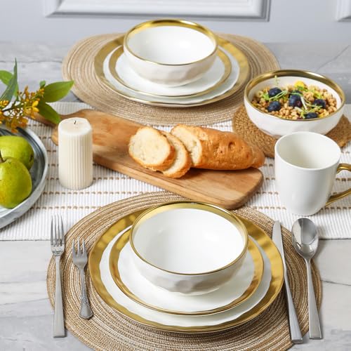 Ceramic Salad Bowls Set for Kitchen