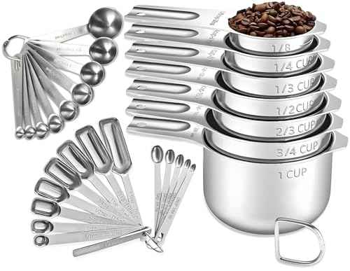 30PCS Measuring Cups and Spoons Set
