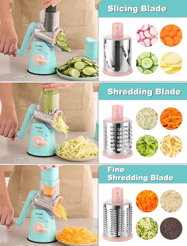 Rotary Cheese Grater Hand Crank