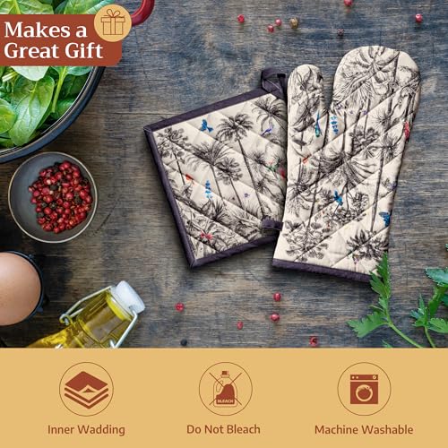 Maison d'Hermine Oven Gloves 100% Cotton Oven Mitt