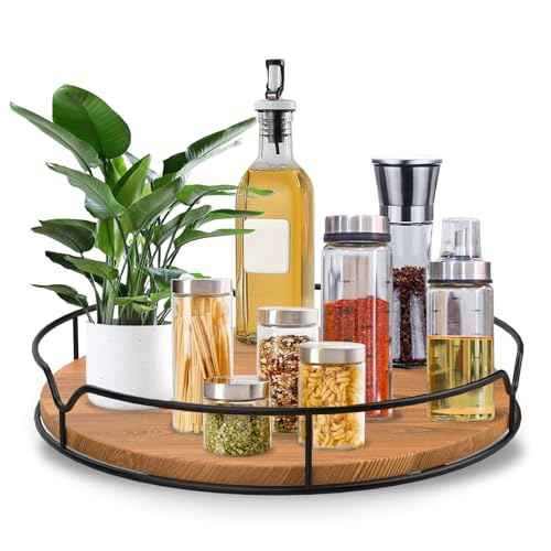 Lazy Susan Turntable Organizer for Cabinet Pantry Kitchen Countertop Refrigerator Cupboard