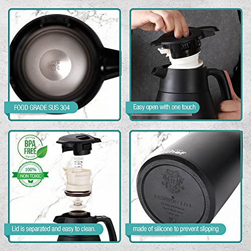 SINCE 1997 MR.CHEF 51Oz Thermal Coffee Carafe