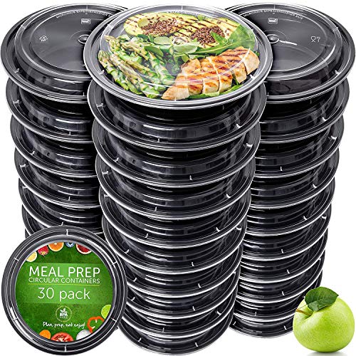 30 Pack Meal Prep Containers Reusable (30 Count)
