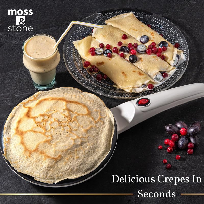 White Electric Crepe Maker