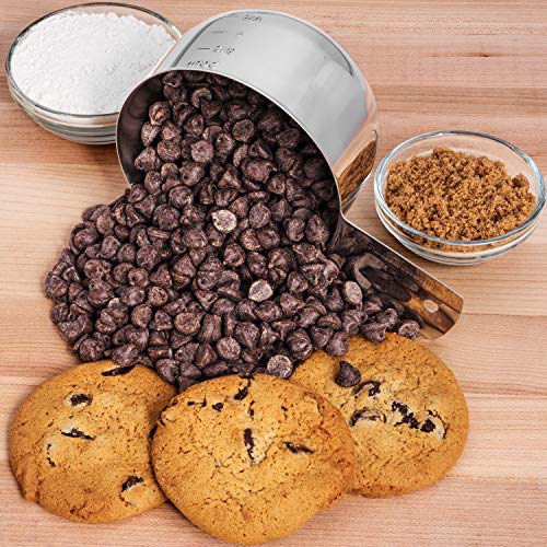 Stainless Steel Measuring Cups and Spoons Set