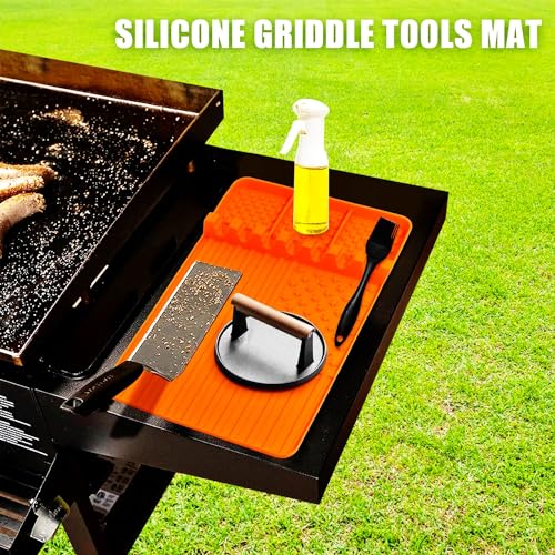 2 PCS Silicone Grill Mat Compatible with Blackstone (2 Count)