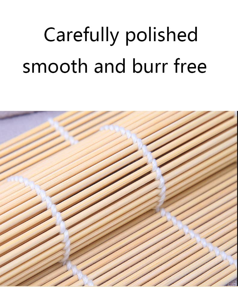 4 Pack Bamboo Sushi Rolling Mat (4 Count)