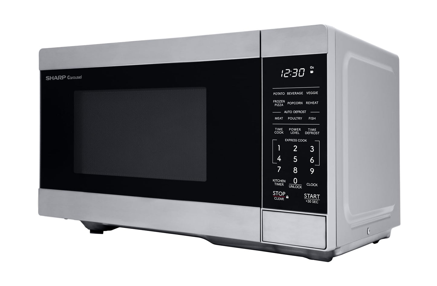 SMC0962KS 0.9 cu. ft. 900W Stainless Steel Countertop Microwave Oven