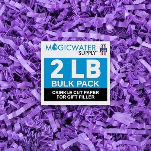 MagicWater Crinkle Cut Paper Gift Basket Filler (32 Ounce)