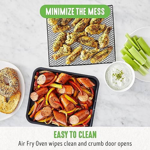 Countertop Toaster Oven Air Fryer Stainless Steel