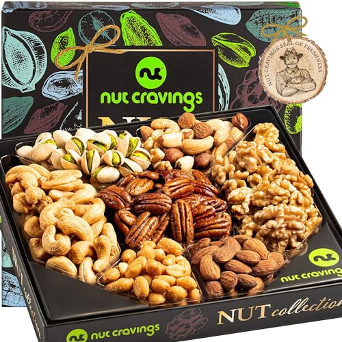 Nut Collection Gift Basket in Elegant Box (16 Ounce)