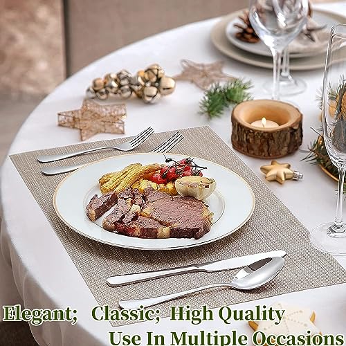 49PCS Silverware Set with Organizer (49 Count)