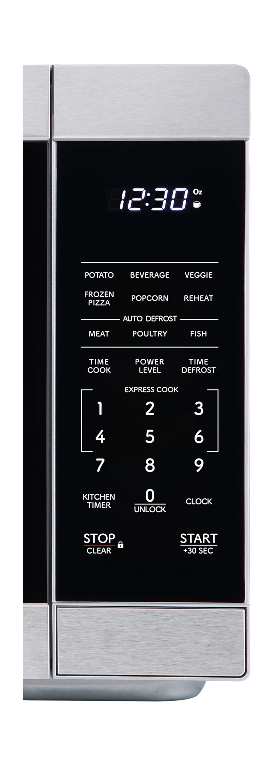 SMC1162KS 1.1 cu. ft. 1000W Stainless Steel Countertop Microwave Oven