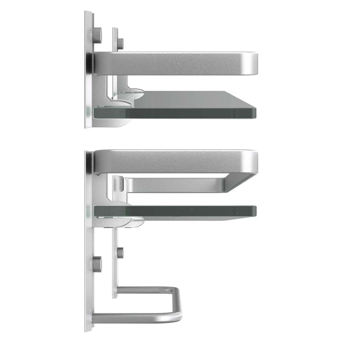 Bathroom Shelves Wall Mounted (2 Count)