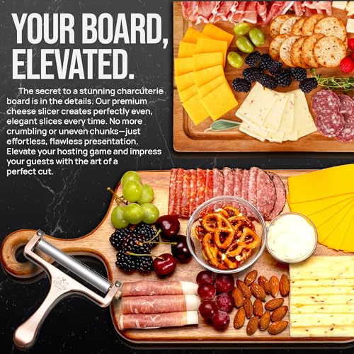 Zulay Adjustable Cheese Slicer