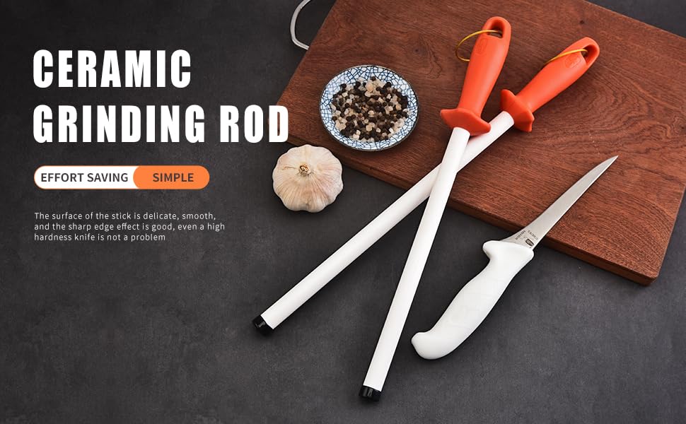 Ceramic Rod Knife Sharpener