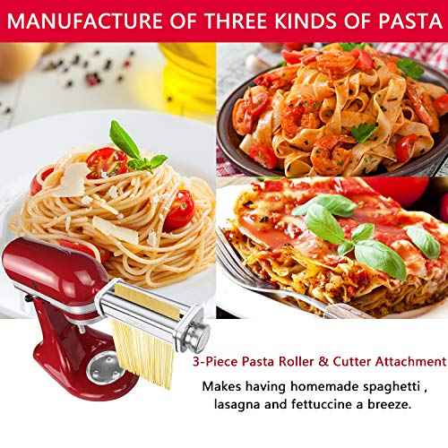 Pasta Attachment for KitchenAid Stand Mixer (3 Count)