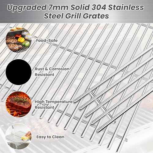 7637 Grill Grates for Weber Spirit E210