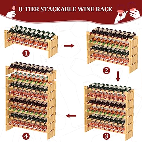 Wine Rack Freestanding Floor