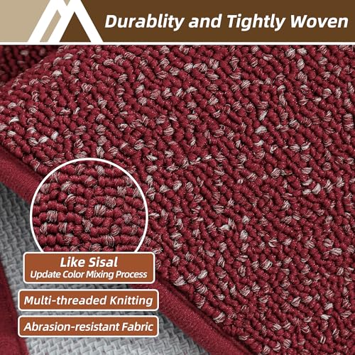 Kitchen Rugs Set of 2 Non (11.11 sq ft Count)