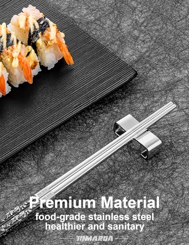 Metal Chopsticks Reusable (3 Count)