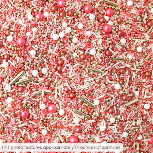 Vintage Rose Gold Sprinkle Mix (2 Ounce)
