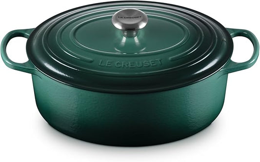Le Creuset Enameled Cast Iron Signature Oval Dutch Oven, 6.75 qt., Artichaut