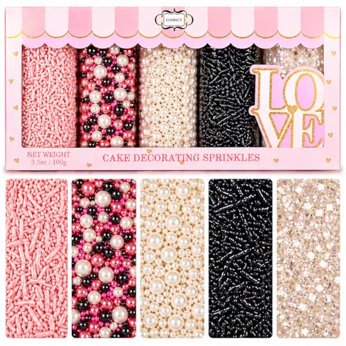 Sprinkles 5 Pack Assorted Cake Decorating Mix (5 Ounce)