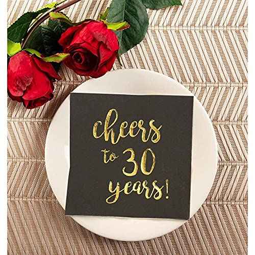 30th Birthday Napkins (50 Count)