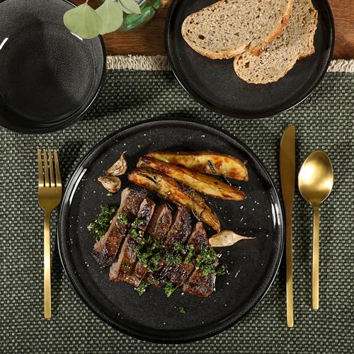 Tahoe Sunset 12 Piece Stoneware Reactive Glaze