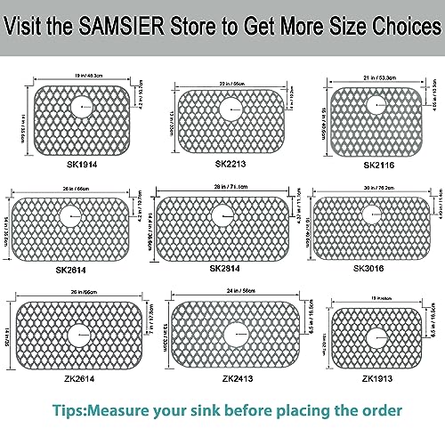 Silicone Kitchen Sink Protectors Mats