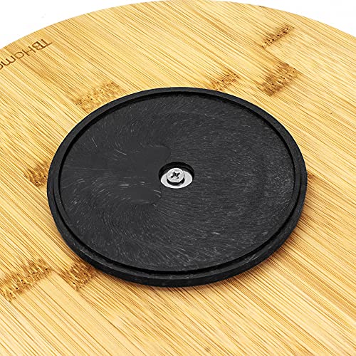 10 Inch Bamboo Lazy Susan Turntable for Kitchen