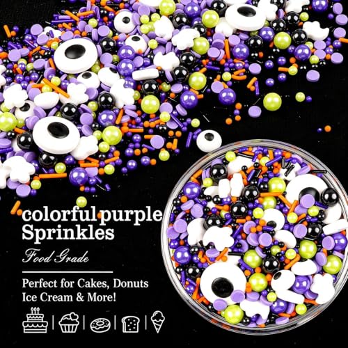 Halloween Eye Sprinkles for Cake Decorating (5.29 Ounce)