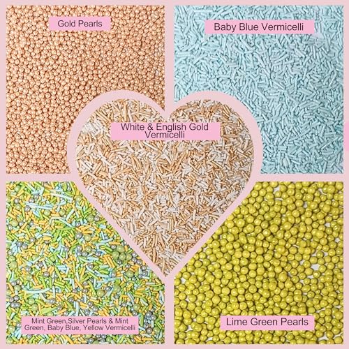 Fusion Mashup Sprinkles FM Multipack 47 100 GMS for Cake Cupcake Décor (5 Ounce)