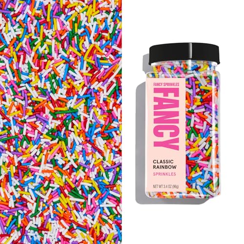 Classic Rainbow Crunchy Jimmies 1 Pack