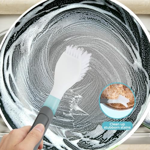 Dish Brush with soap Dispenser
