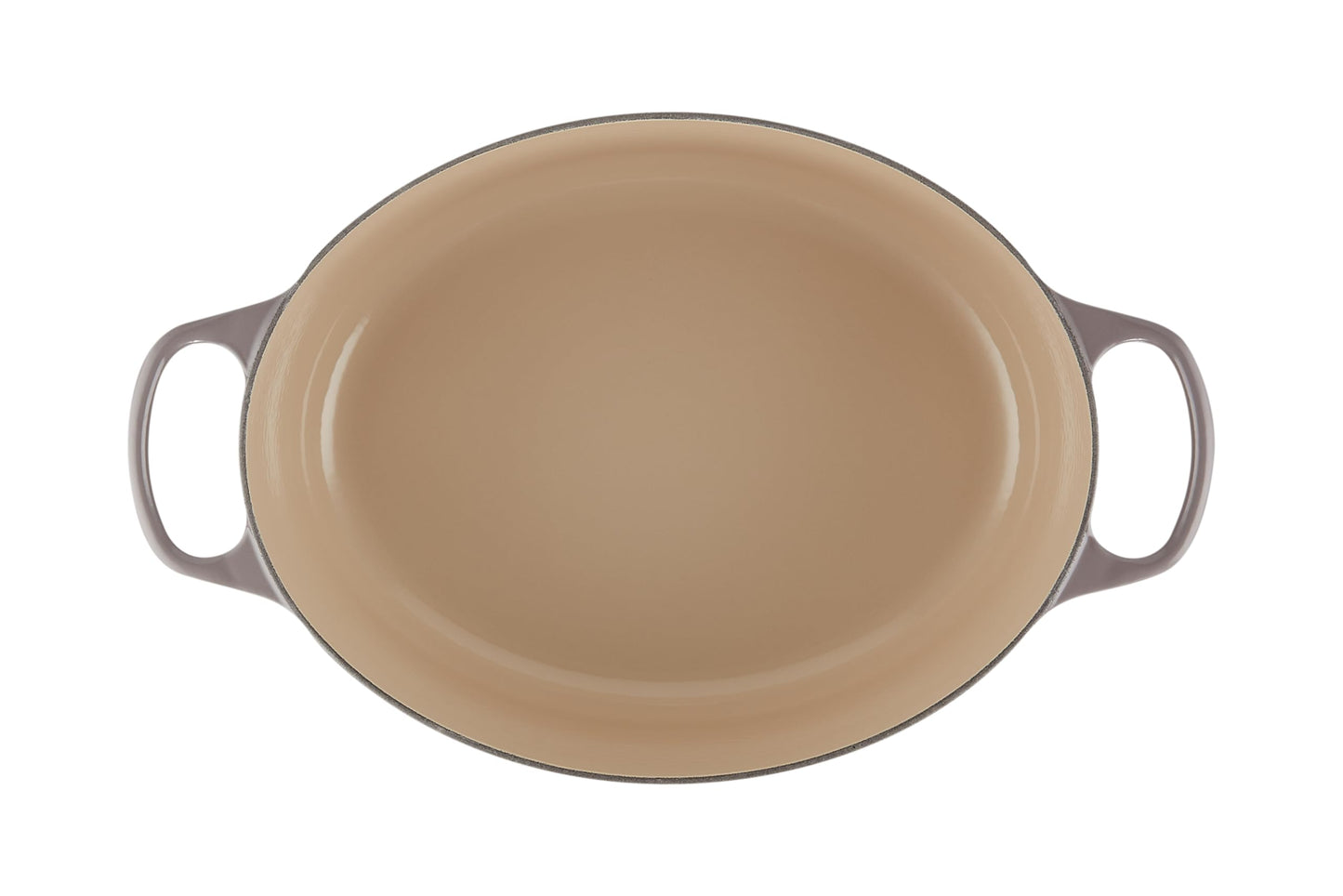 Enameled Cast Iron Oval Dutch Oven