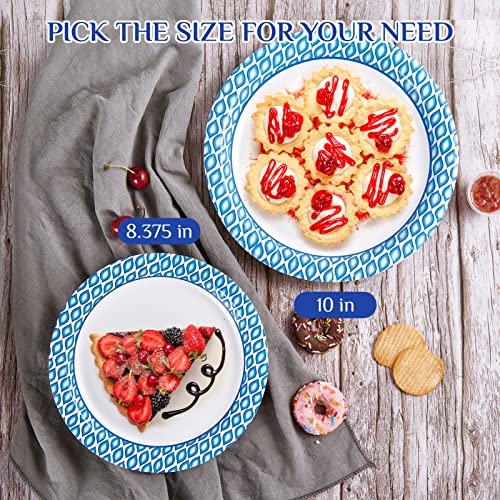 8.375 Inch Disposable Paper Plates (300 Count)