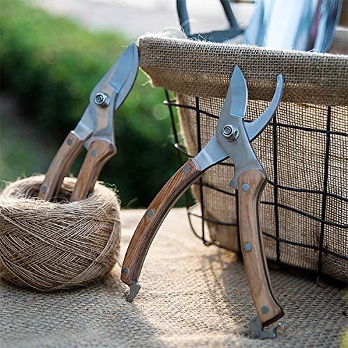 Wood Handle Pruning Shears