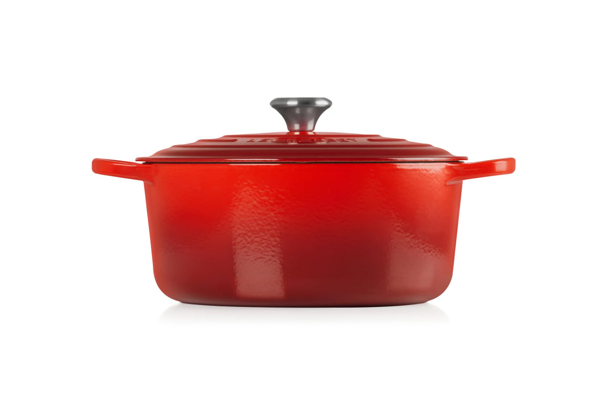Enameled Cast Iron Round Dutch Oven