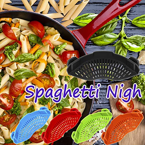 Clip On Strainer Silicone for All Pots