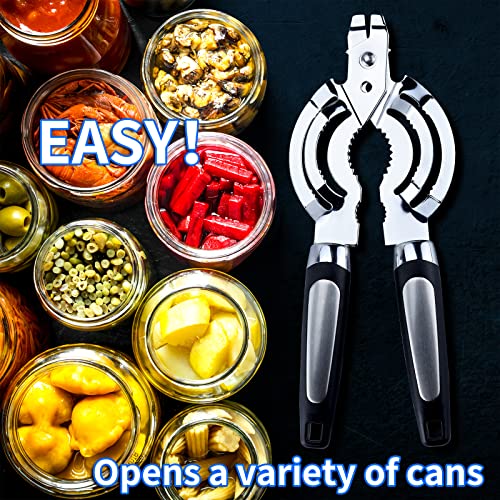 Jar Opener Adjustable Bottle Opener For Seniors with Arthritis