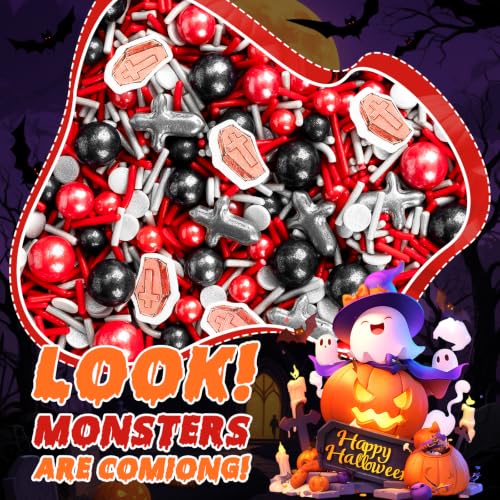 Halloween Edible Sprinkles (4.5856 Ounce)