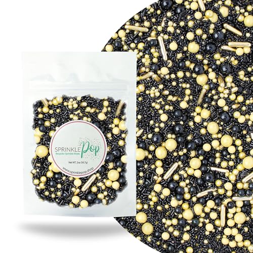 Black Gold Sprinkle Mix (2 Ounce)