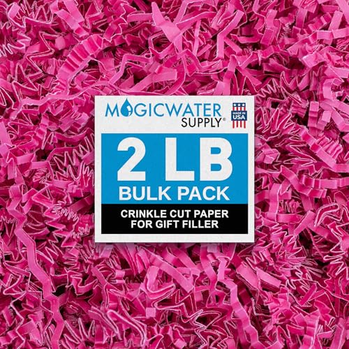 MagicWater Crinkle Cut Paper Gift Basket Filler (32 Ounce)