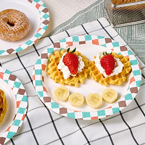 360 pack Paper Plates 8.375 Inch (360 Count)