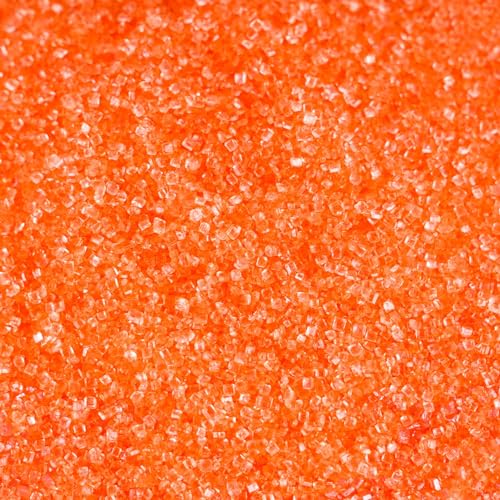 Orange Sanding Sugar Sprinkles (3.2 Ounce)