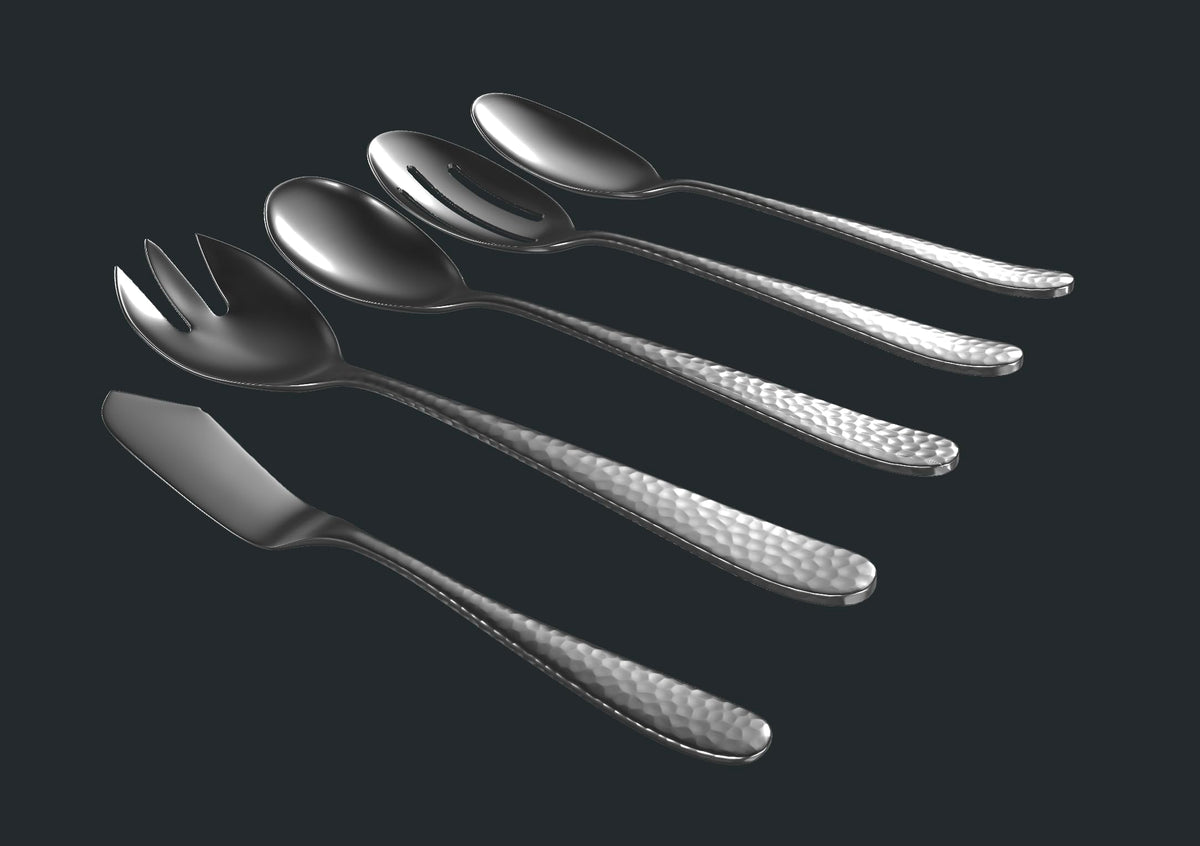 Matte Silverware Set