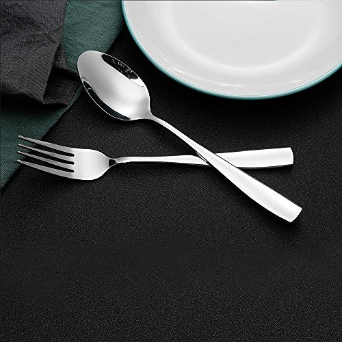 24 Piece Large Stainless Steel Dinner Spoons (24 Count)